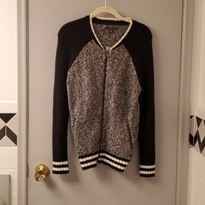 American Eagle Zip Up Sweater